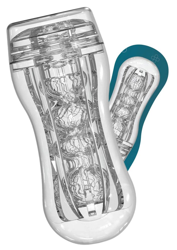 Masturbator próżniowy ToyJoy Hero przezroczysty 18 cm