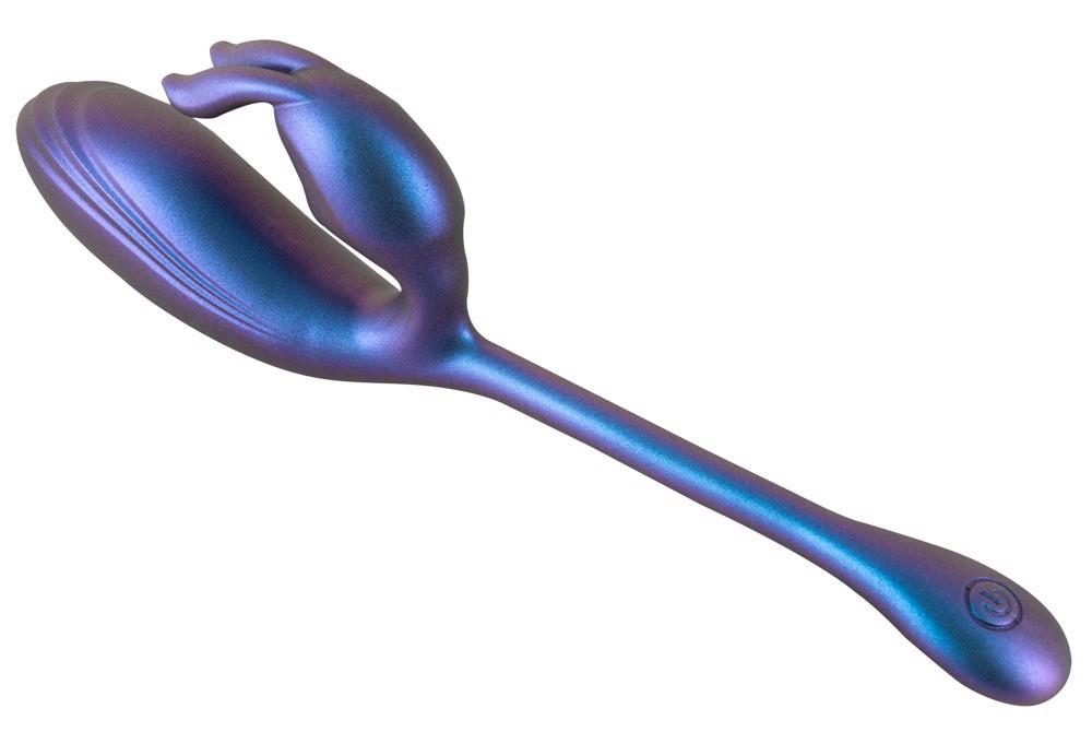 Wibrator króliczek Sweet Smile metaliczny elastyczny USB 22 cm