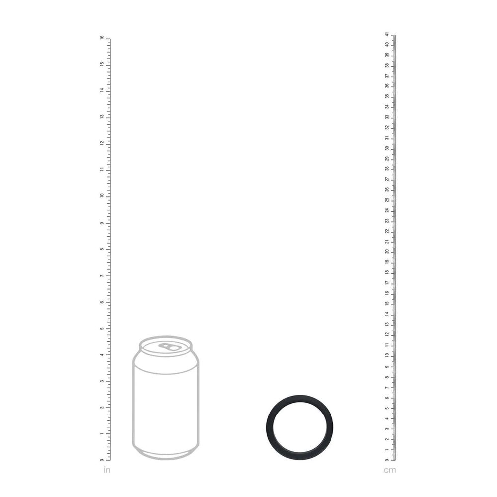 Pierścień erekcyjny silikonowy Levelz XL czarny 50 mm