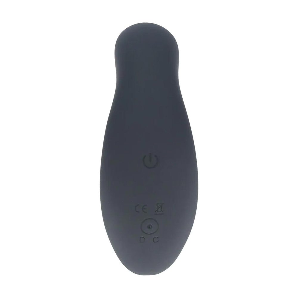 Stymulator prostaty Levelz silikonowy z pilotem czarny USB