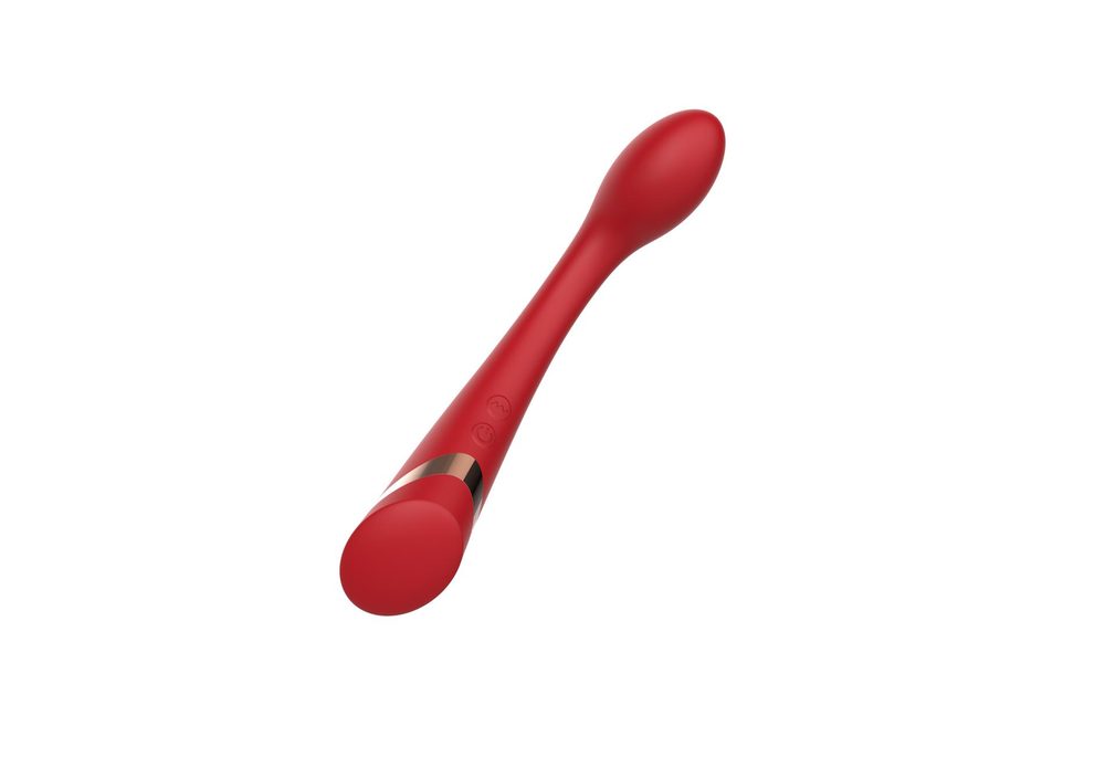 Wibrator punktu G B Series Cute czerwony silikonowy USB