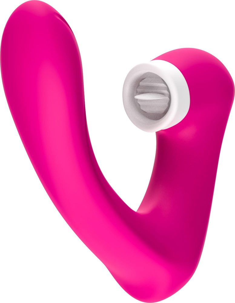 Stymulator silikonowy B Series Joy różowy USB 22 cm
