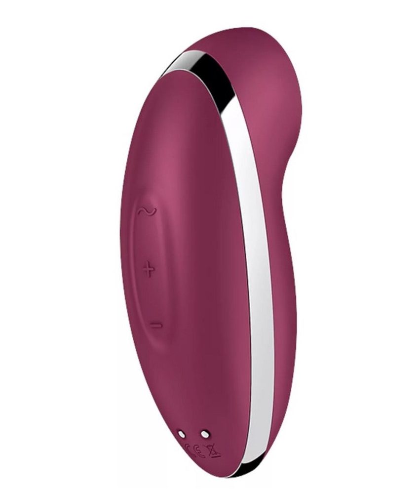 Stymulator łechtaczki Satisfyer Tap Climax 2 czerwony USB