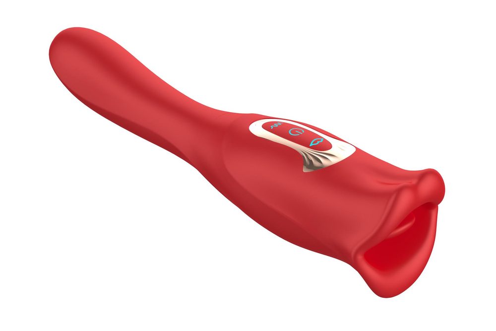 Stymulator łechtaczki Bite Mouth 2.0 muskający silikonowy USB