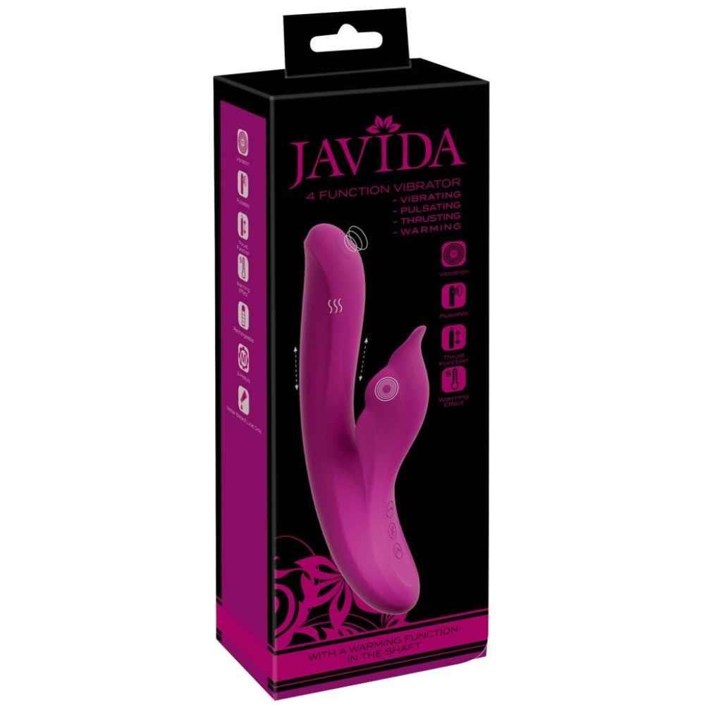 Wibrator króliczek Javida 4 funkcje silikonowy USB