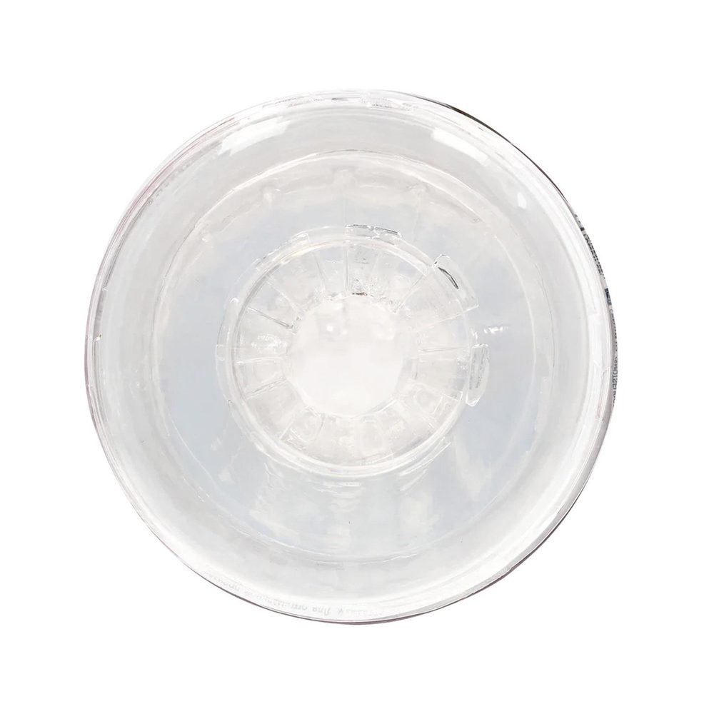 Masturbator teksturowany Easy Rider RealRock transparentny 21 cm