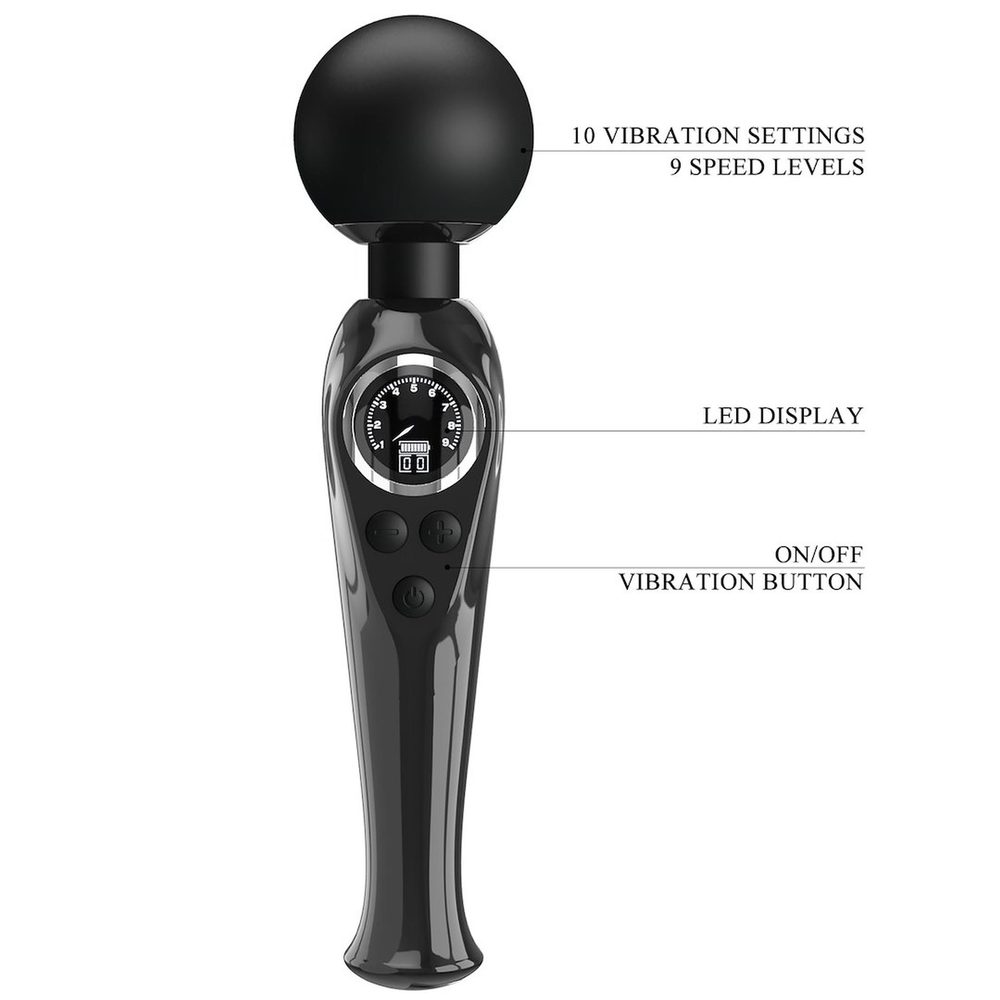 Masażer wibracyjny Pretty Love Skyler silikonowy 22 cm USB