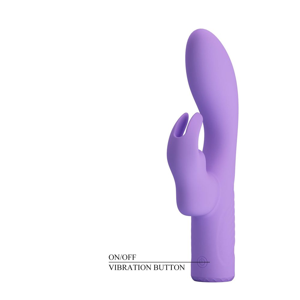 Silikonowy wibrator króliczek Pretty Love Elivia 10 funkcyjny punkt G USB