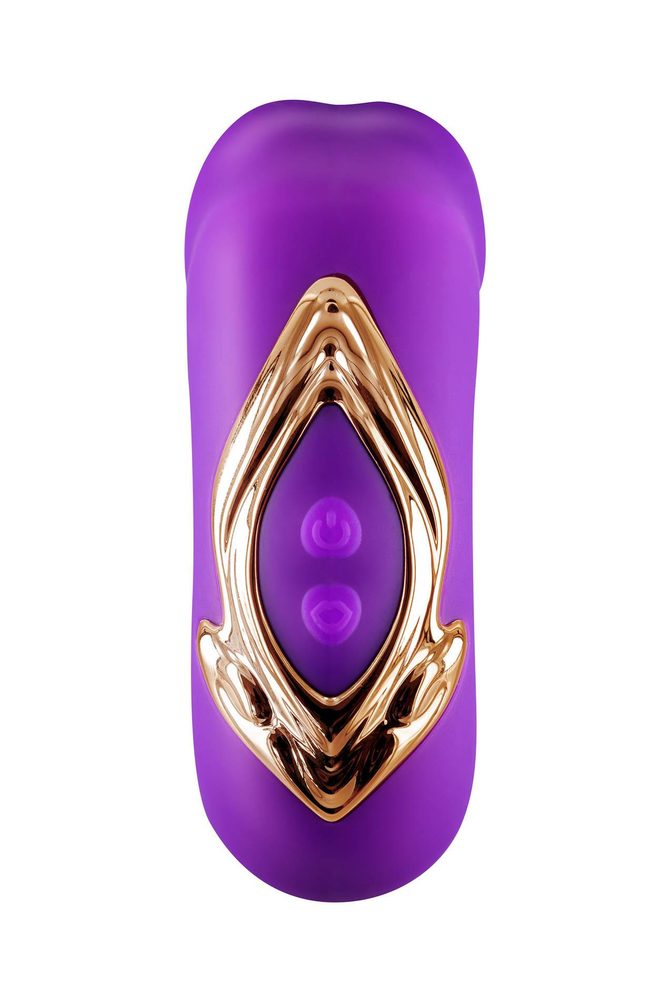 Wibrator króliczek Yoba Kissy 3w1 fioletowy USB 17,6 cm