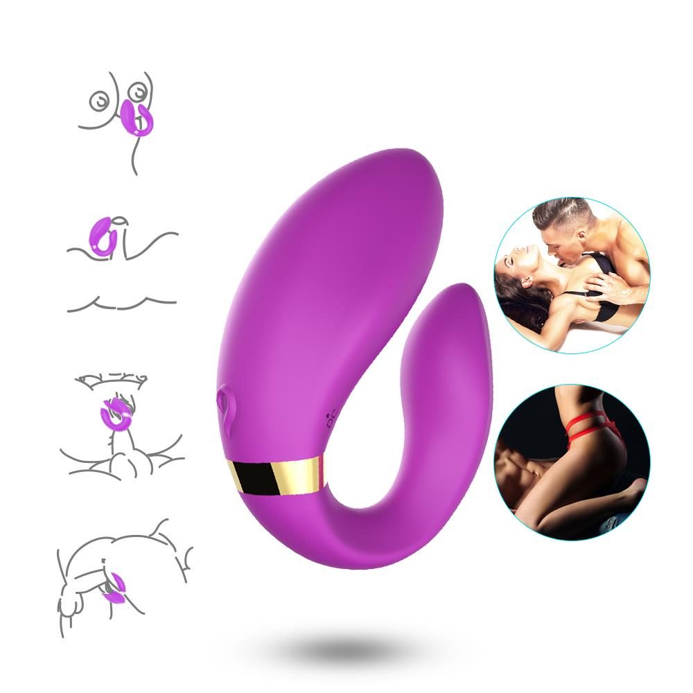 Stymulator łechtaczki silikonowy B Series Joy fioletowy USB