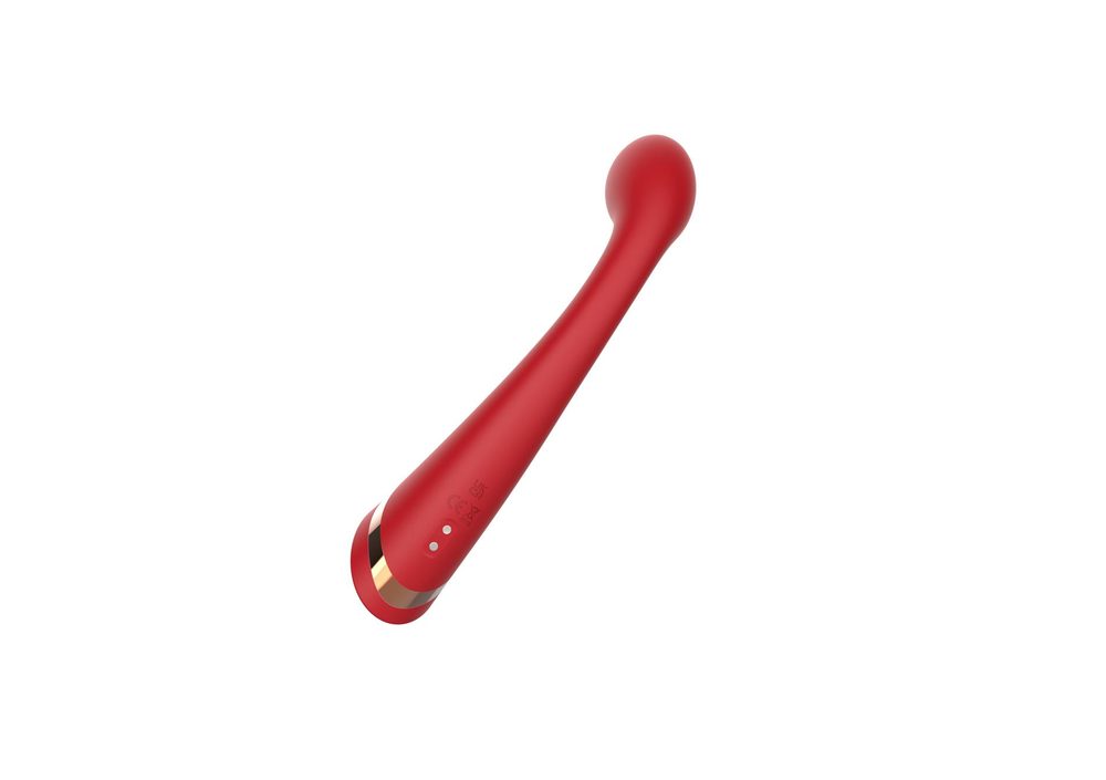 Wibrator punktu G B Series Cute czerwony silikonowy USB