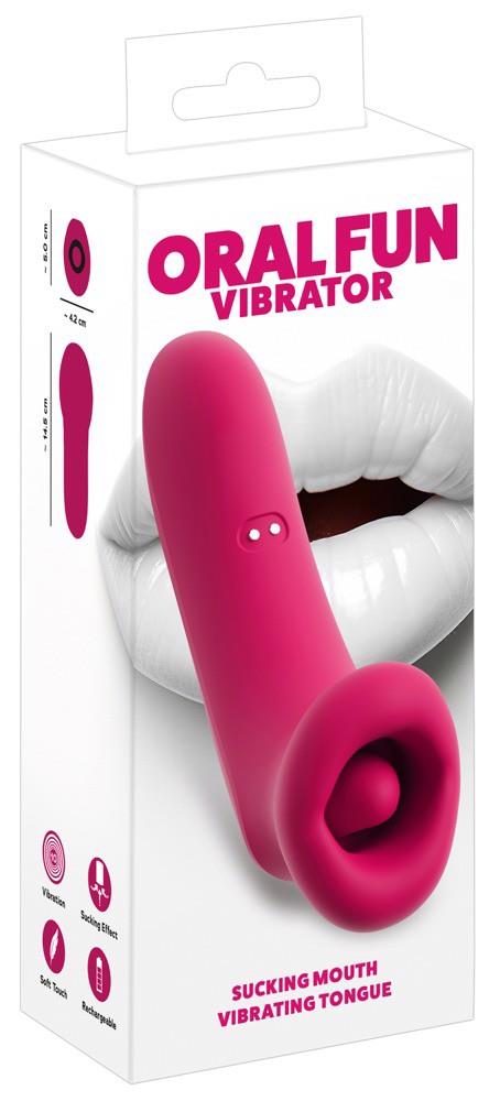 Stymulator ssący Oral Fun You2Toys silikonowy USB 14,5 cm