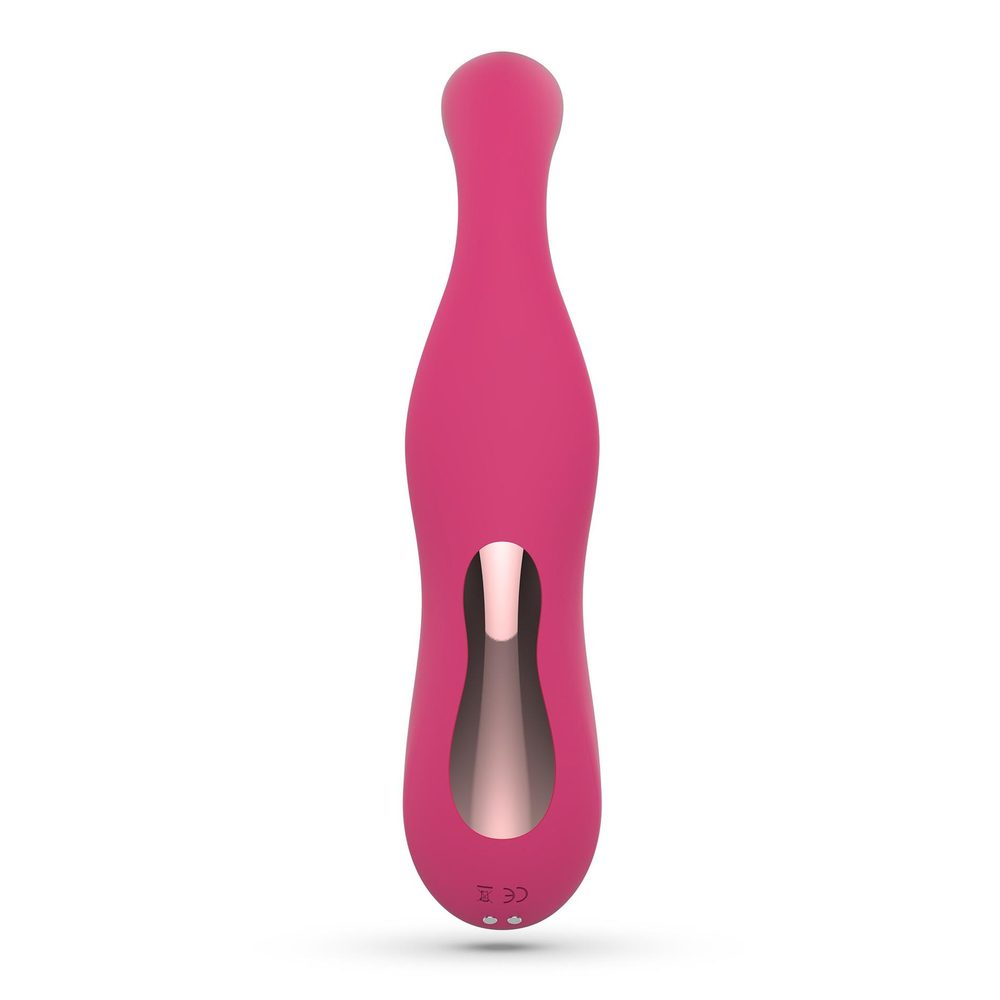 Wibrator punktu G ssący Crushious Cyrano silikonowy USB 18cm