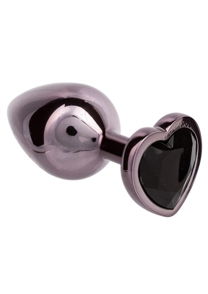 Korek analny Diamond Heart Large Calexotics srebrny 7 cm