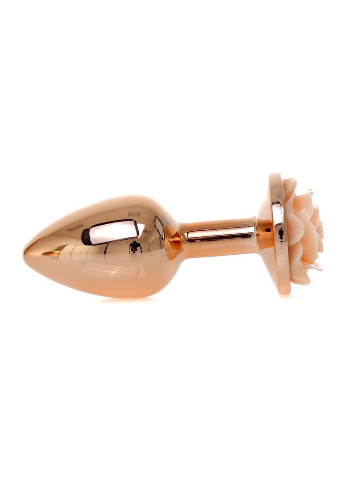 Biżuteria analna stalowa Rose Peach MyLove Toys 7 cm