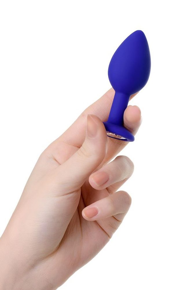 Korek analny miniaturowy ToDo Brilliant Blue niebieski 7 cm wodoodporny