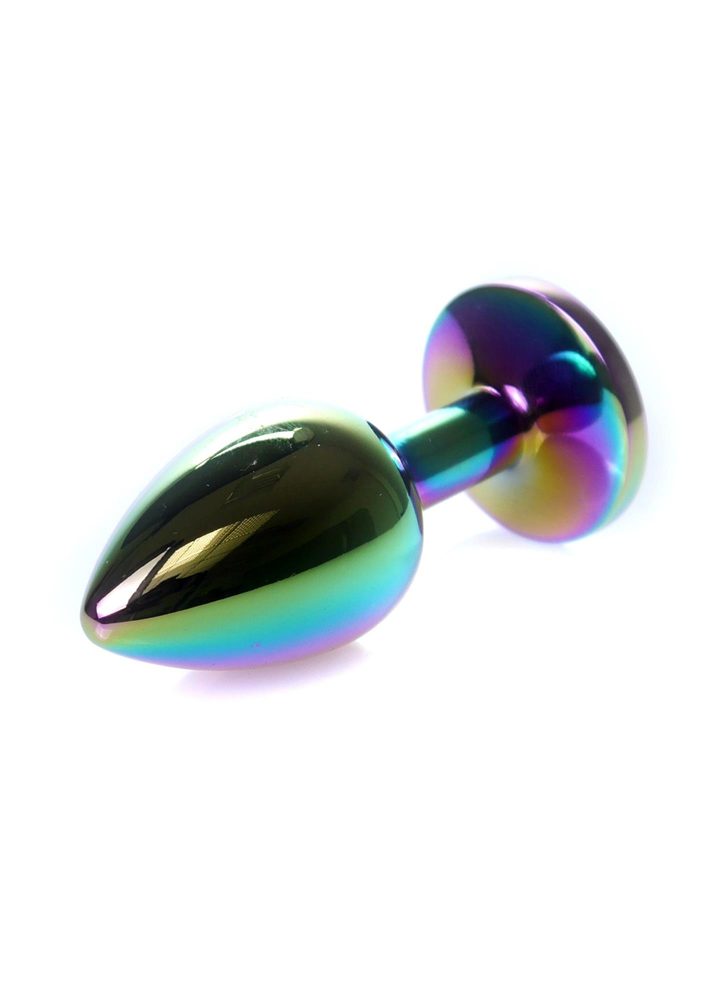 Korek analny ze stali nierdzewnej z diamencikiem MyLove Toys 7 cm