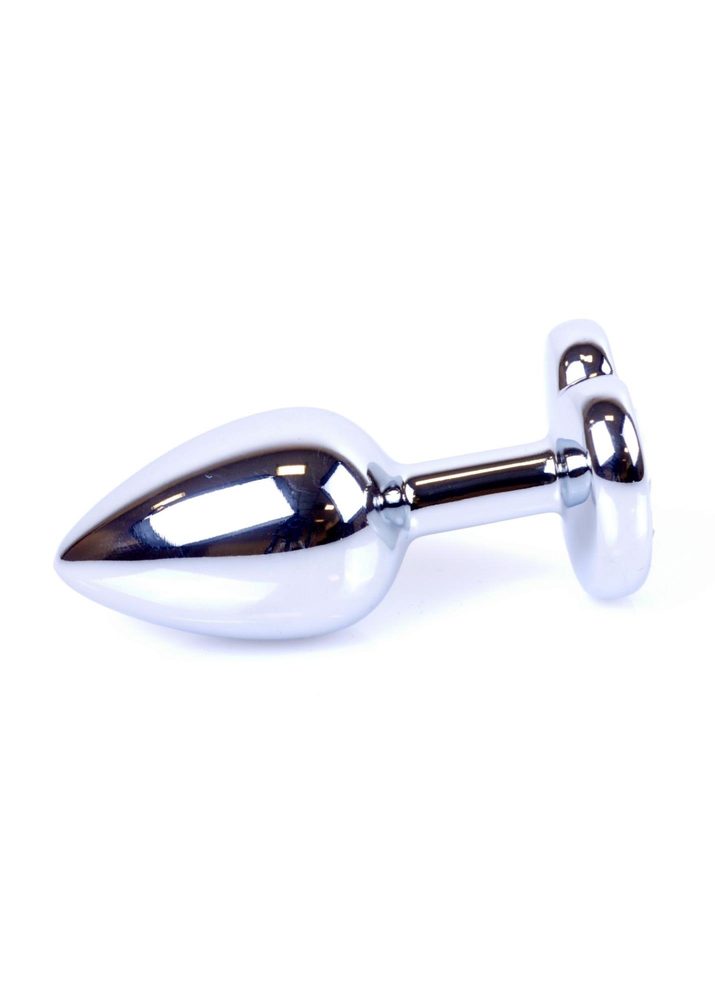 Biżuteria analna srebrne serce MyLove Toys 7 cm