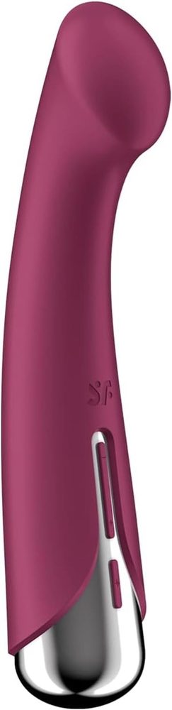Wibrator punktu G obrotowy Satisfyer Spinning 1 czerwony