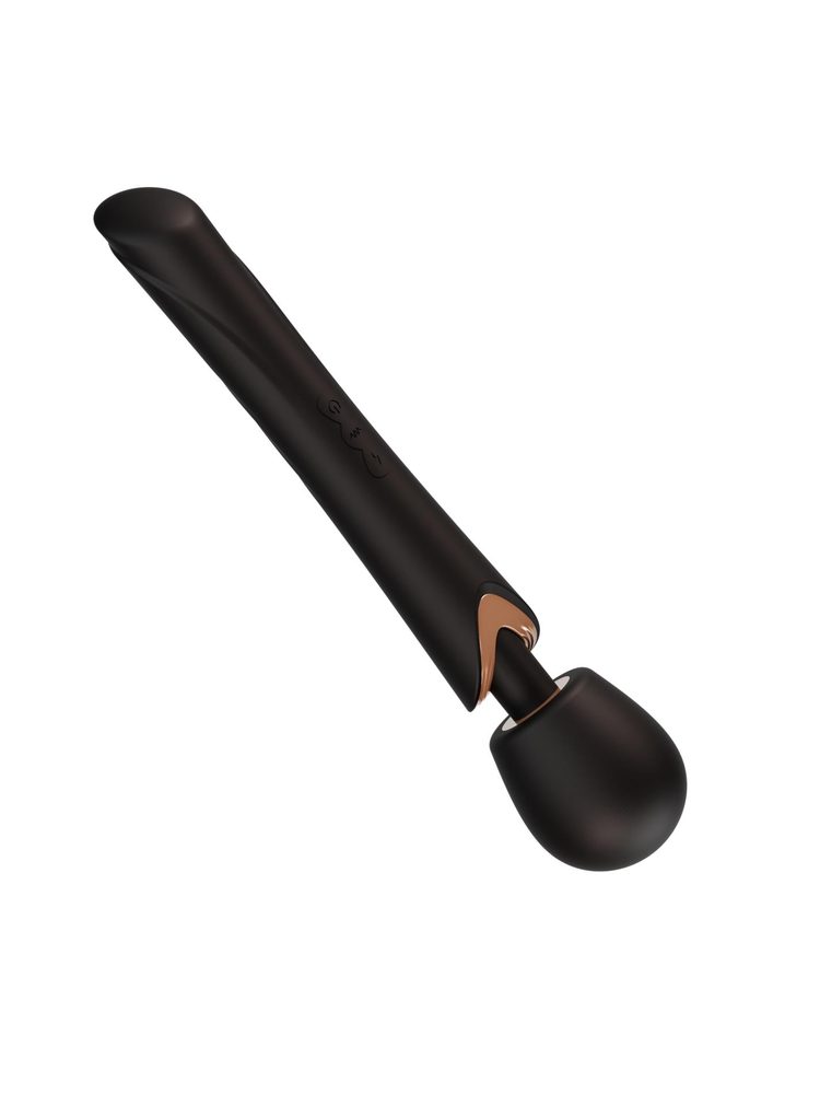 Masażer wibracyjny silikonowy Perfect Wand czarny USB