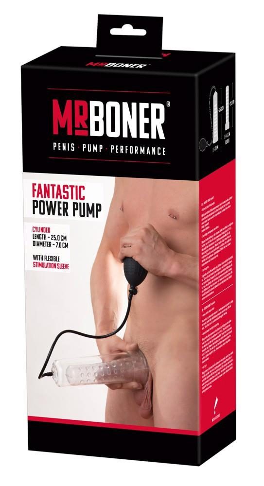Pompka erotyczna Mister Boner Fantastic Power 25 cm
