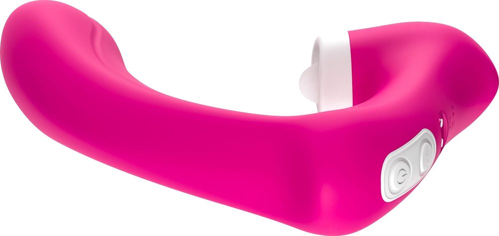 Stymulator silikonowy B Series Joy różowy USB 22 cm