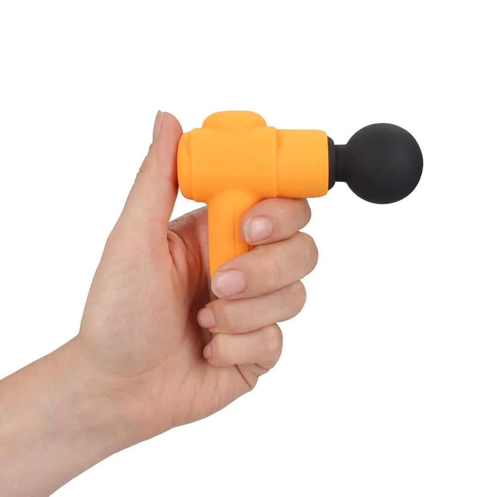 Mini Rechargable Microboost Massager - Orange