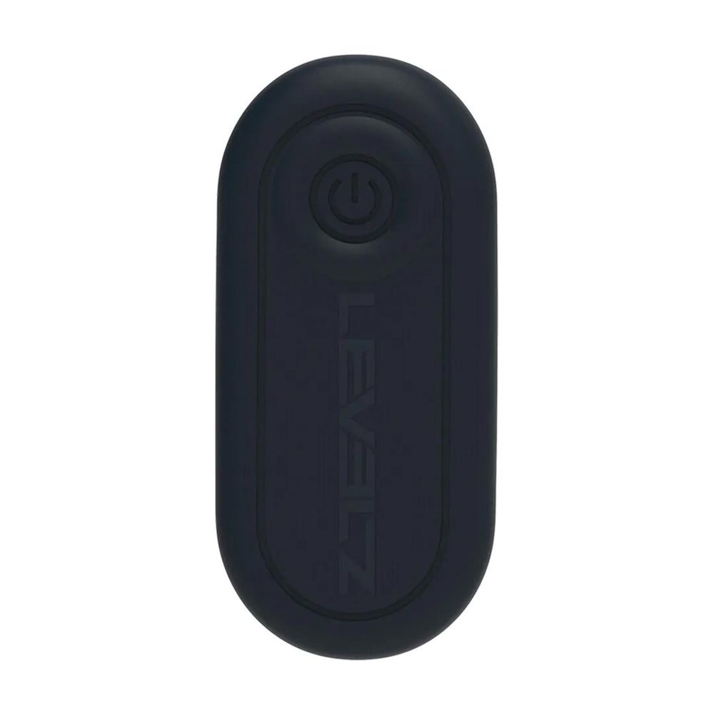 Masażer prostaty z rotującą głowicą Levelz silikonowy czarny 16,8 cm