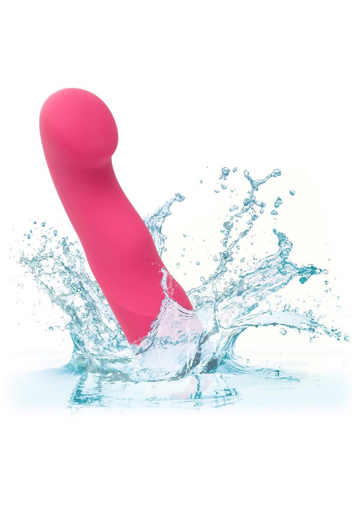 Wibrator silikonowy Pixies Curvy różowy USB 10,75 cm