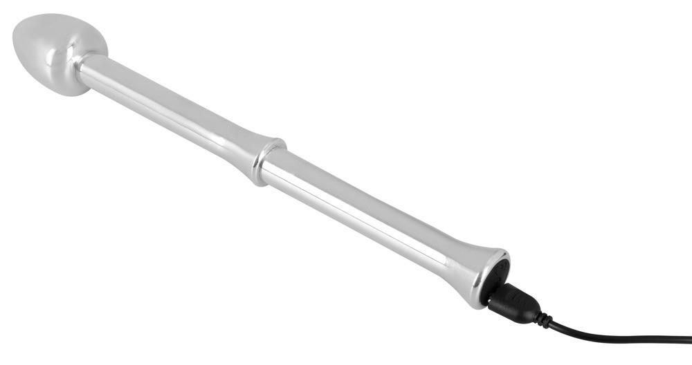 Masażer prostaty Rebel Metal Milking Stick metalowy USB 26,5 cm