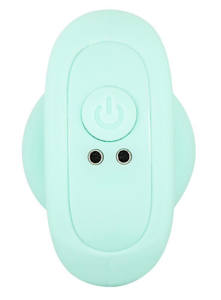 Mini korek analny wibrujący Cuties zielony USB