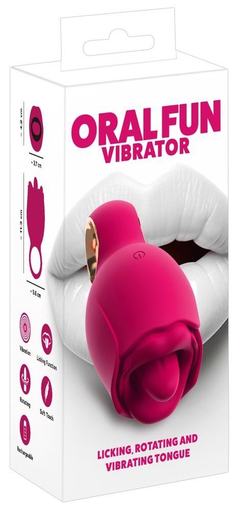 Wibrator z wirującym językiem You2Toys silikonowy USB