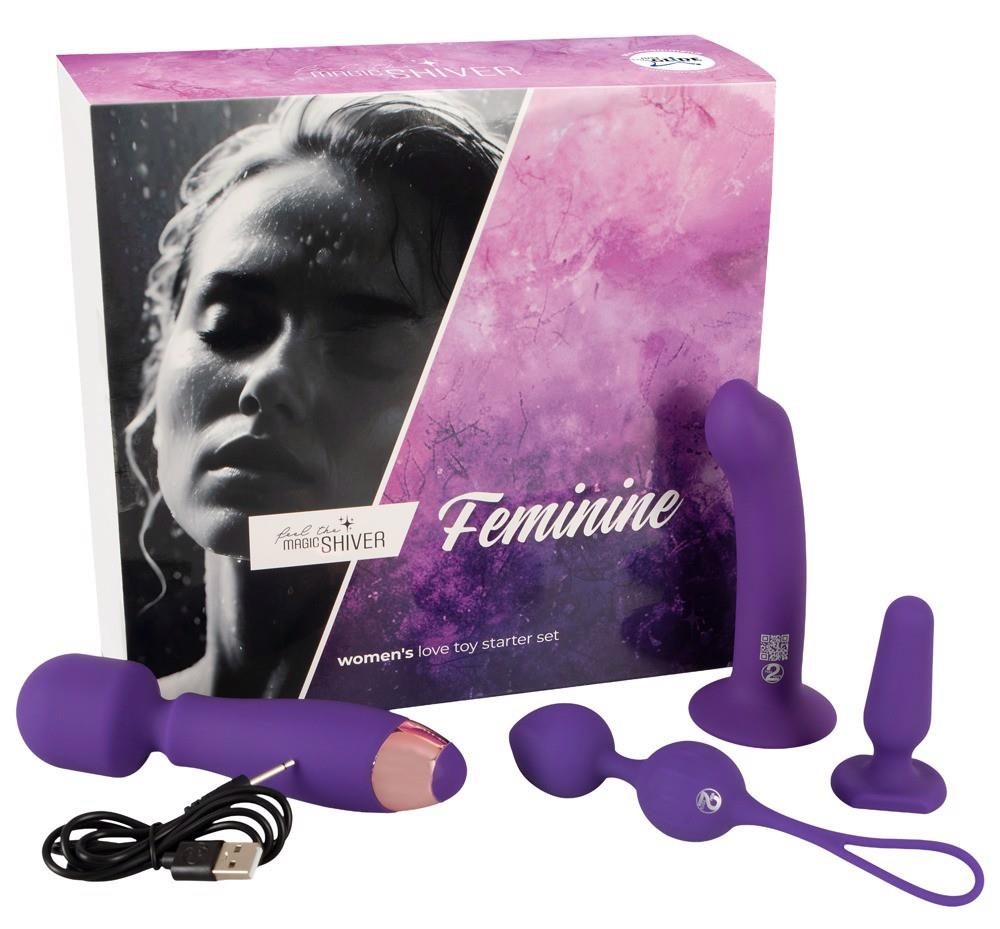 Zestaw silikonowy Magic Shiver Feminine USB