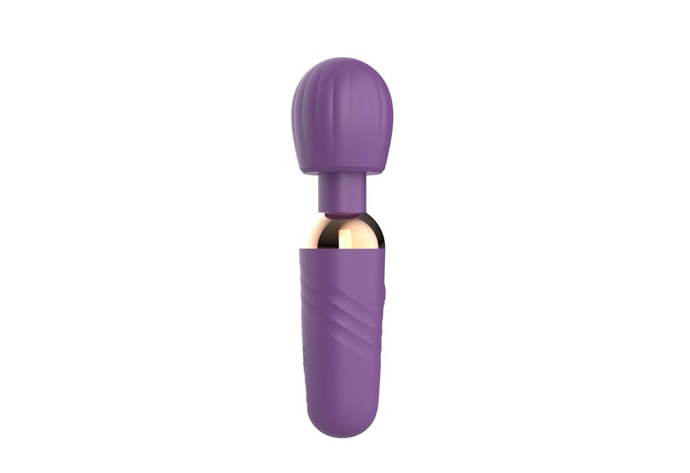 Stymulator łechtaczki silikonowy Little Fairy Wand fioletowy 14 cm