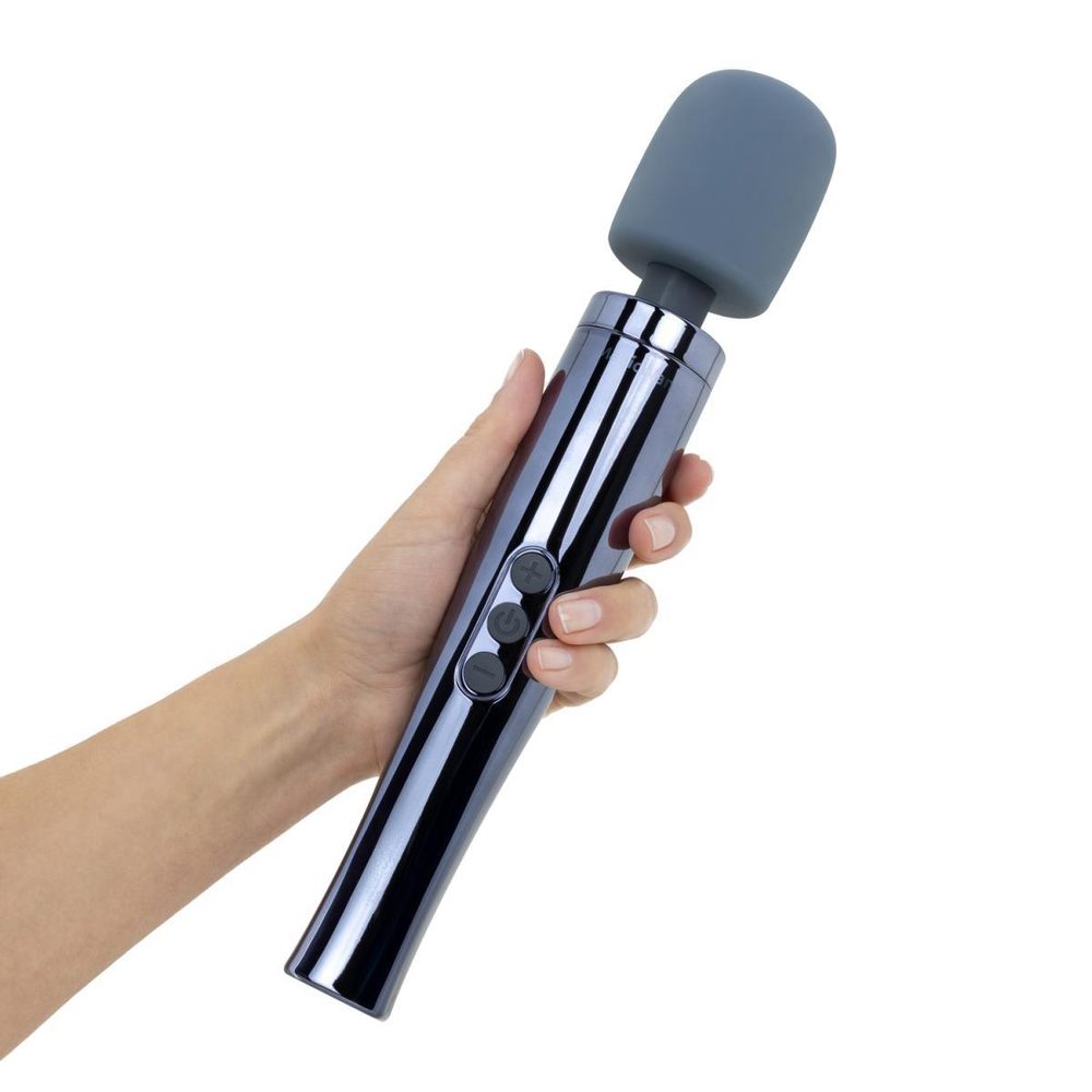 Masażer wand MyMagicWand silikonowy szary