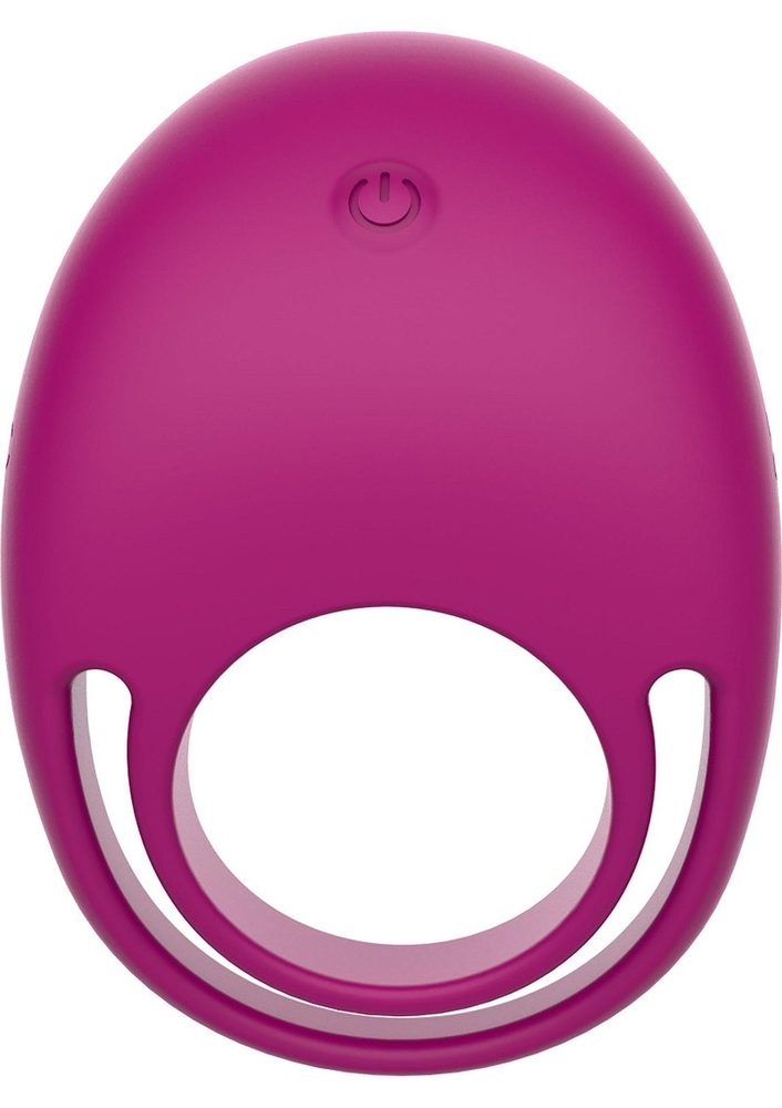 Pierścień wibrujący Put A Ring On It ToyJoy fuksja pilot USB