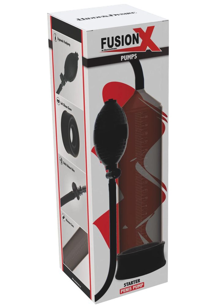 Pompka do penisa Starter Hidden Desire czarna 20 cm