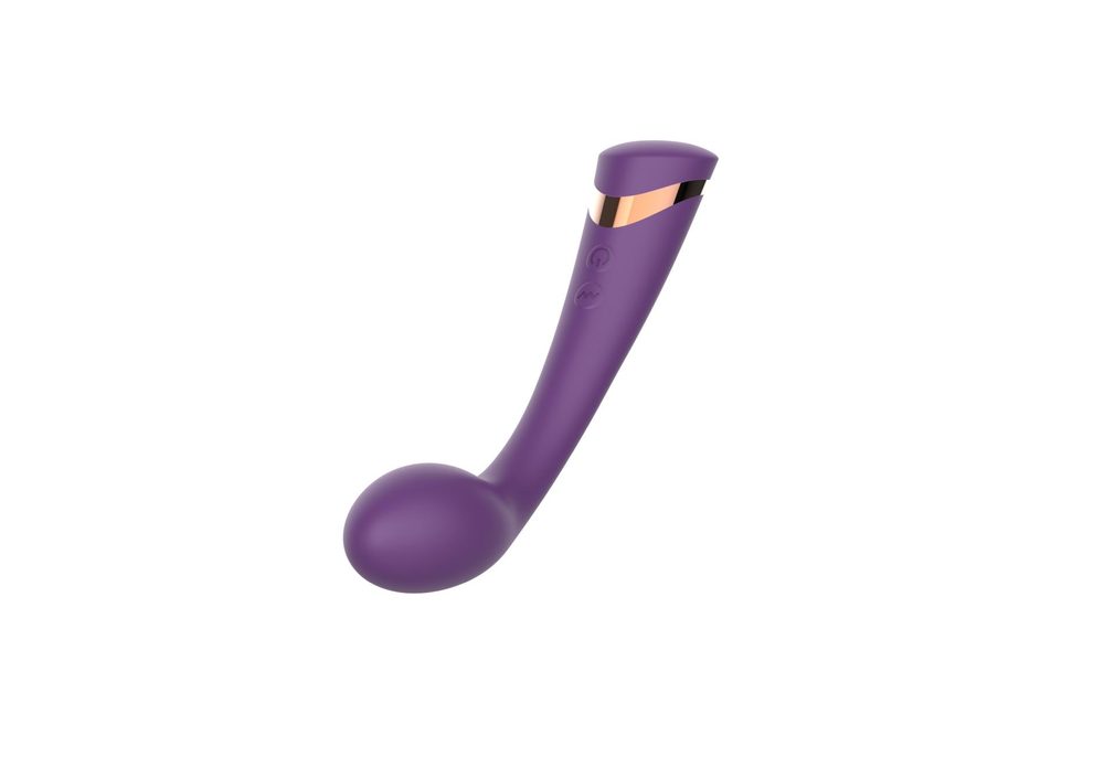 Wibrator punktu G z podwójną wibracją B-Series Cute silikonowy