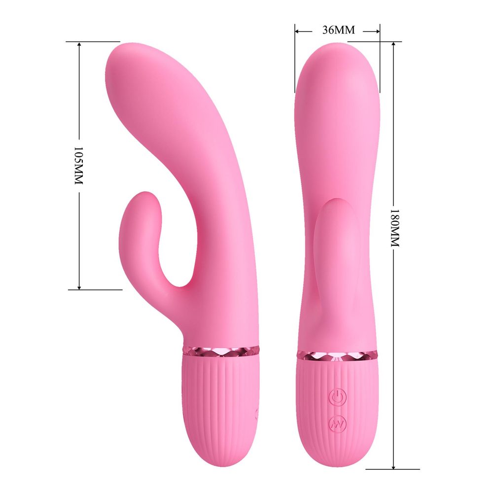 Wibrator króliczek silikonowy Pretty Love Marski 10 funkcji