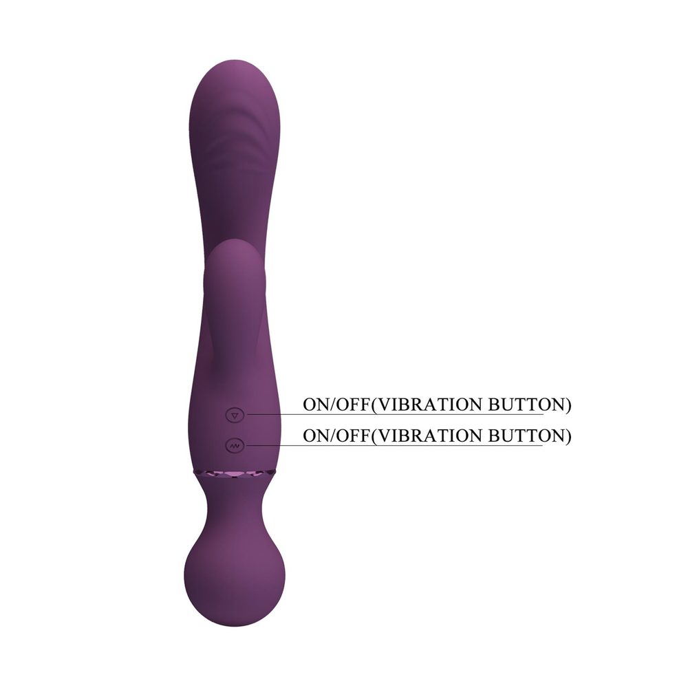 Wibrator króliczek Pretty Love silikonowy USB 20 cm