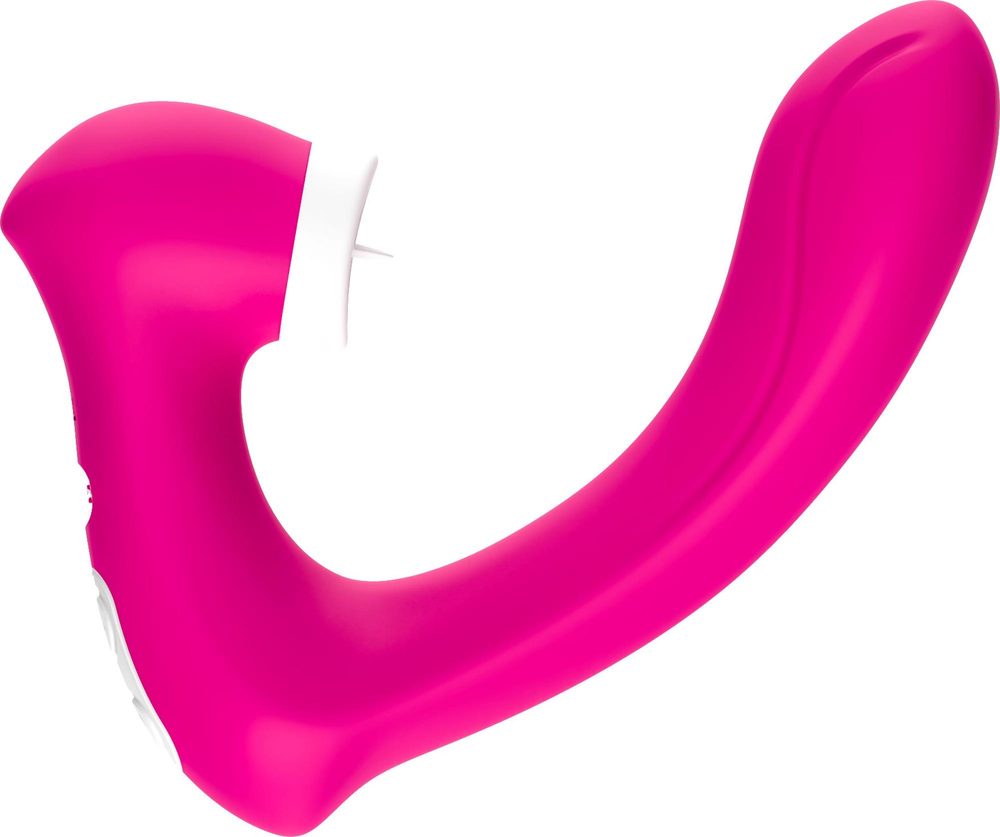 Stymulator silikonowy B Series Joy różowy USB 22 cm