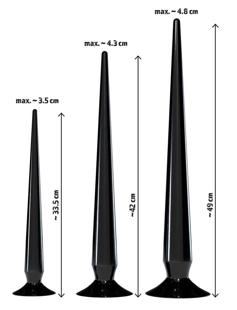 Zestaw super długich korków analnych You2Toys PVC