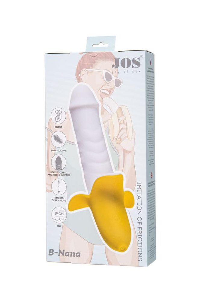 Wibrator punktu G silikonowy JOS B-nana 19 cm