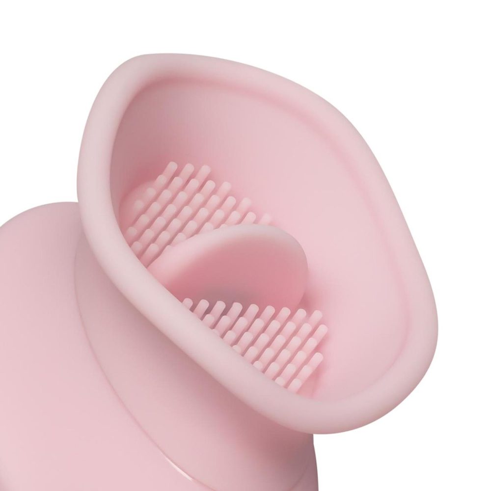 Stymulator łechtaczki z stringami Teazers różowy USB