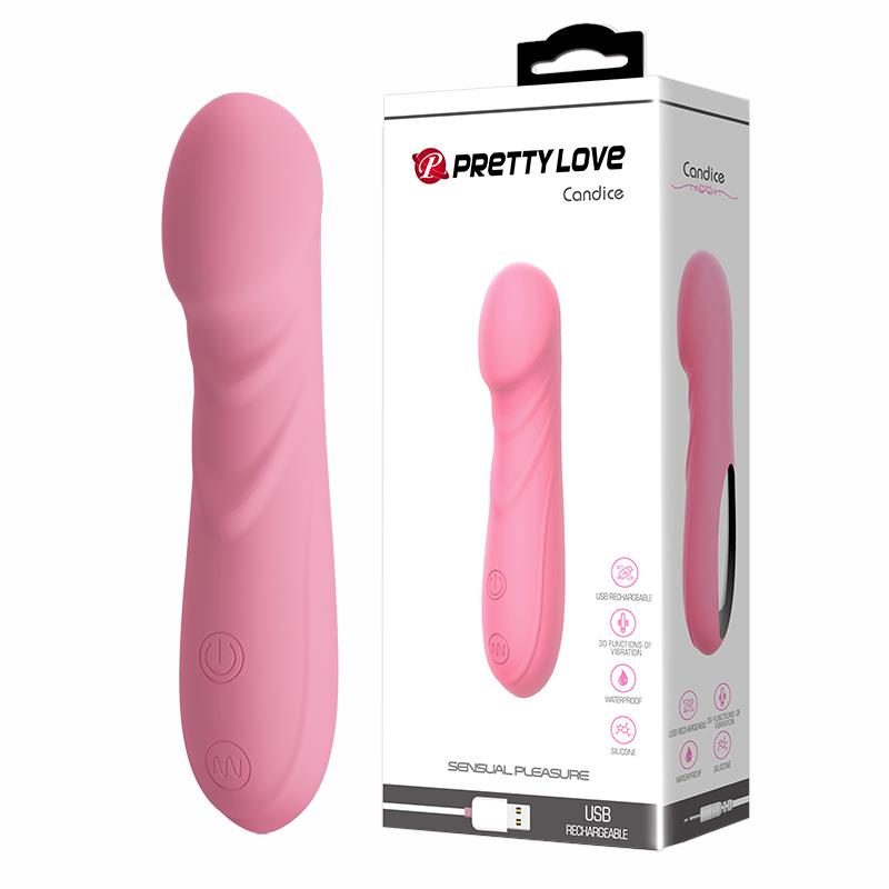 Wibrator punktu G Pretty Love Candice silikonowy USB 14 cm