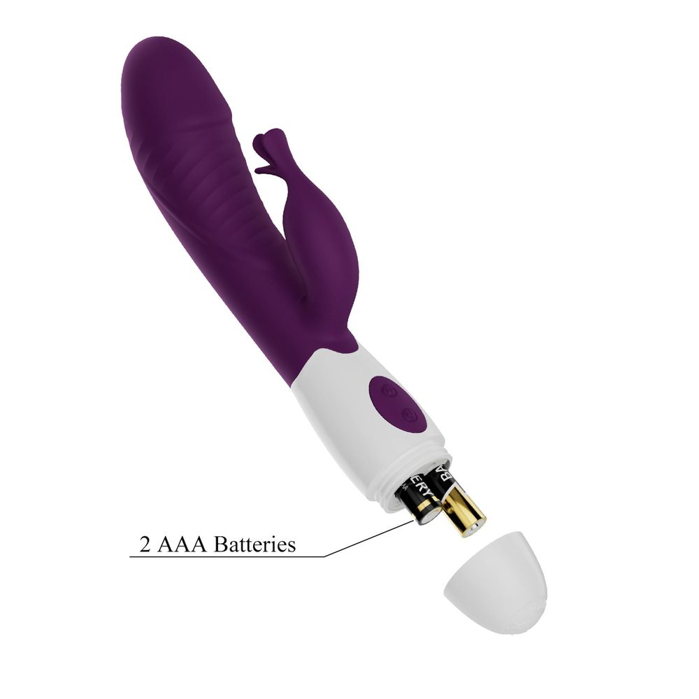 Wibrator króliczek Pretty Love silikonowy 30 funkcji 19 8 cm