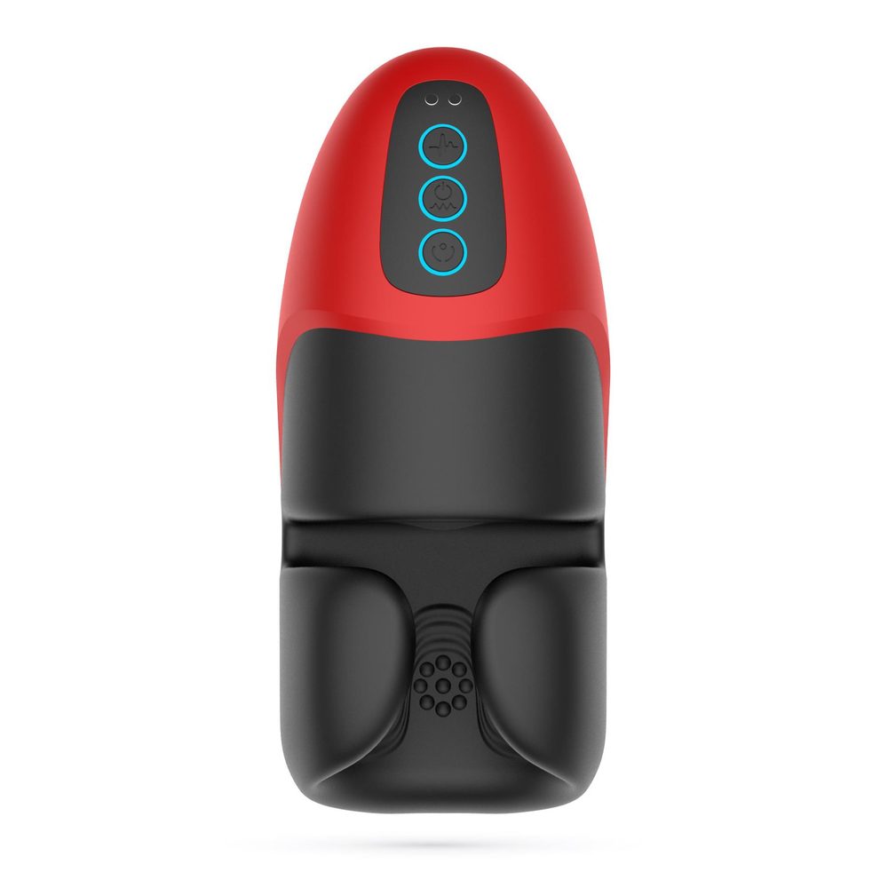 Masturbator wibrujący Pancho Crushious z zaciskiem 16,5 cm