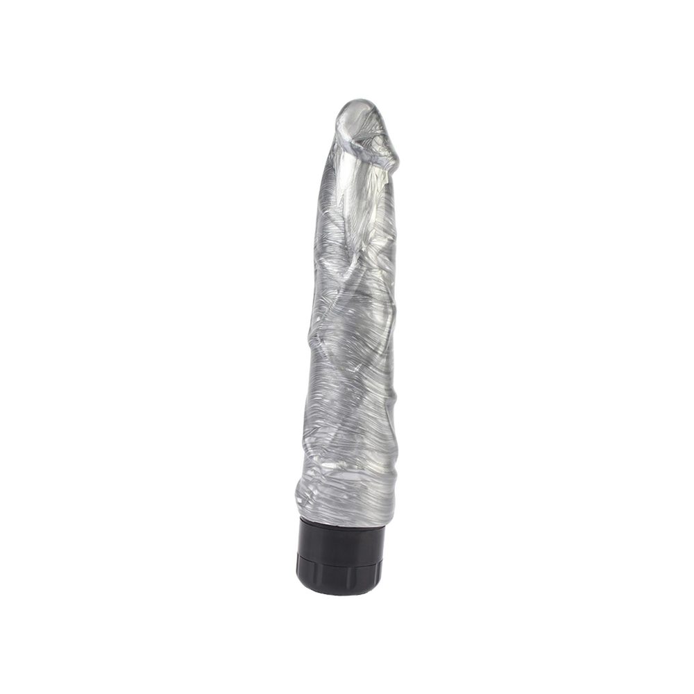 Realistyczny wibrator Pleasure Ranger srebrny DarkMuscle 22,5 cm