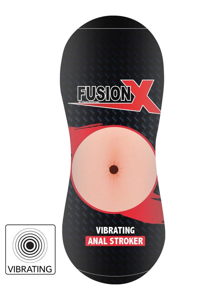Masturbator analny z wibracją Hidden Desire jasny 18 cm