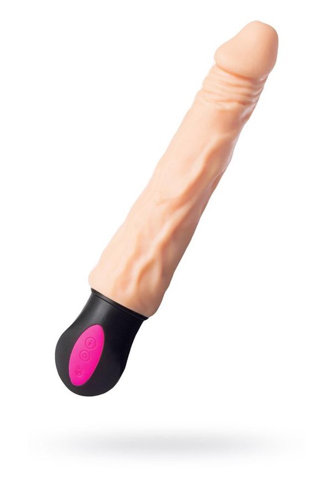 Wibrator grzewczy elastyczny TPE A-Toys Benedick 19 cm